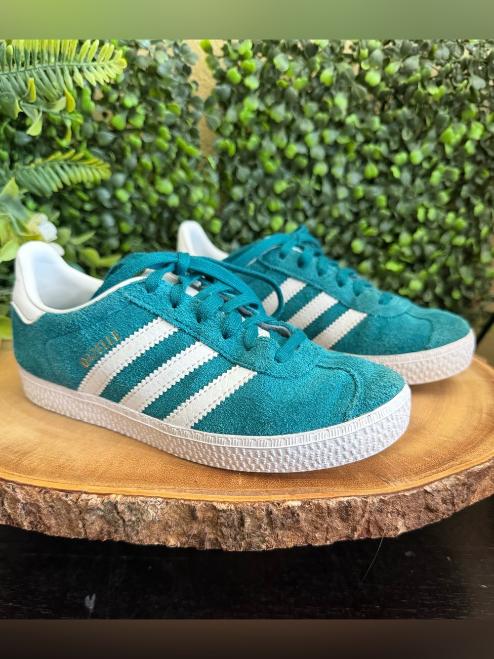 adidas Legacy Teal Gazelle Sneakers Youth 1